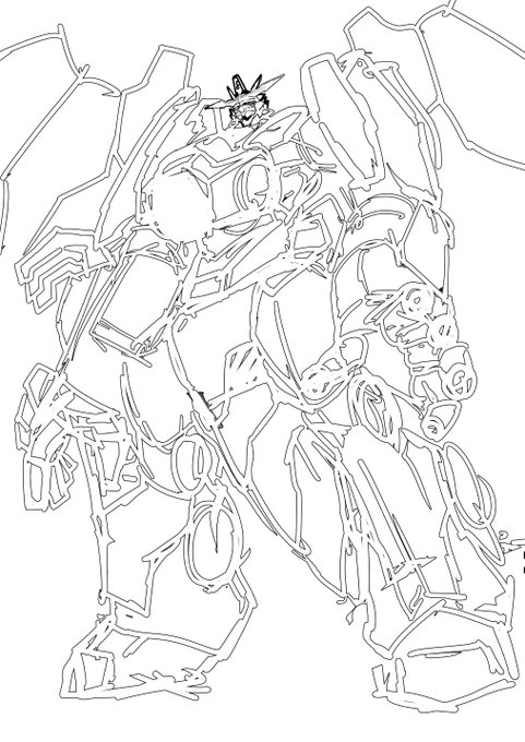 友人に教えてもらった設定でロボットのアタリを取ったけど俺は描きやすかった。 