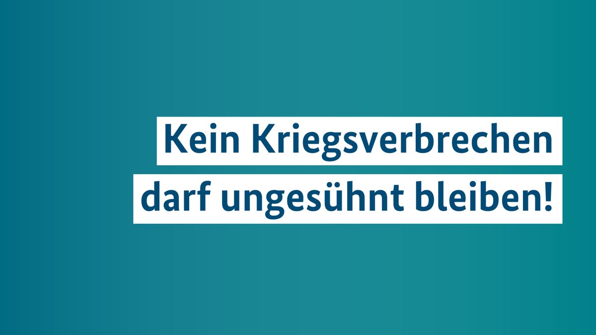 bmjv_bund's tweet photo. Der nun erlassene Haftbefehl wegen #Kriegsverbrechen ist ein wichtiges Signal der Entschlossenheit. "Wer wie Putin einen blutigen Krieg angezettelt hat, sollte sich dafür vor Gericht verantworten müssen", so Bundesjustizminister @MarcoBuschmann gegenüber @RND_de. Klar ist: https://t.co/Hzgocbre6Y