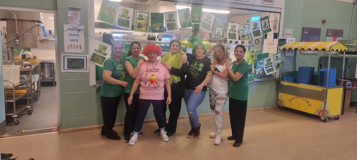 Fun day at work ☘️☘️☘️💚💚💚