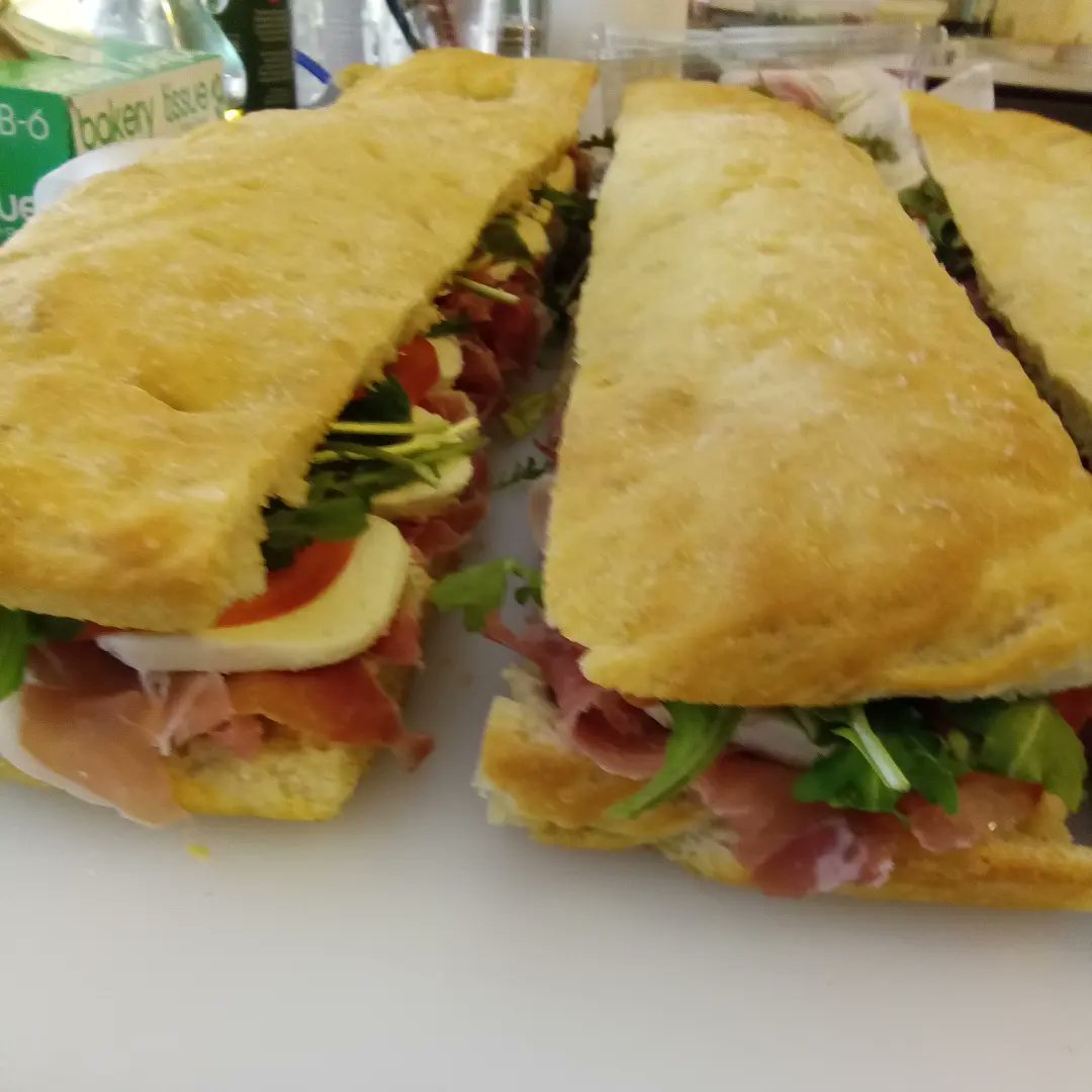 Thanks for all the support! Launch was awesome! 
#panini #panino #homemadebread #freshmozzarella #midtown #bryantpark #42ndstreet #6thavenue #entrepreneurship #freshmadedaily #proscuitto #italiandeli #freshbread #freshbasil #arugula #lunchtime #nyclunch #sandwich