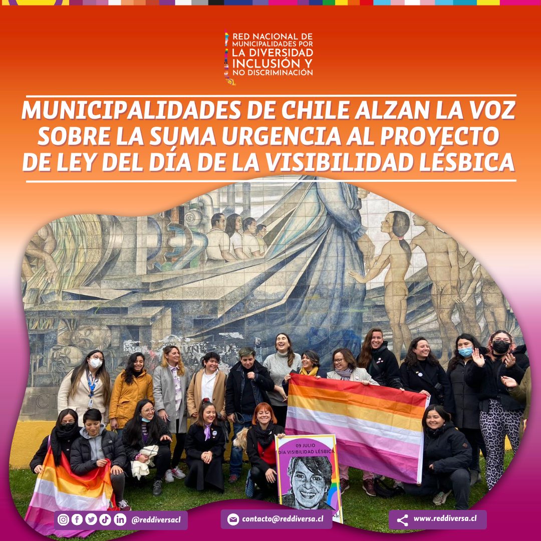 Red de Municipios Diversos, Chile 🏳️🌈 tweet media