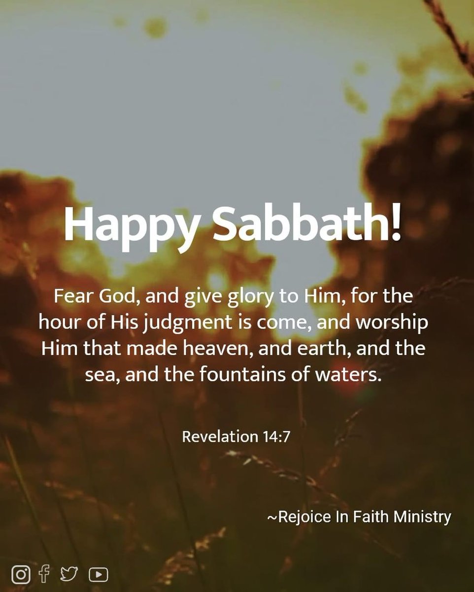 rejoiceinfaith's tweet photo. Happy Sabbath 

#Sabbath #HappySabbath https://t.co/mhN8x4YE4N