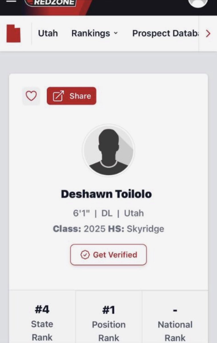 leitalamaivao's tweet photo. Coaches, @DeToilolo is the real deal!
He competes in everything he does. Check out his grades! Played Nose because that’s where his team needed him to play &amp; a big reason why @skyridgefb won state as a sophomore. His love for the game is second to none. All glory to God ☝️ https://t.co/0435cdrUSb