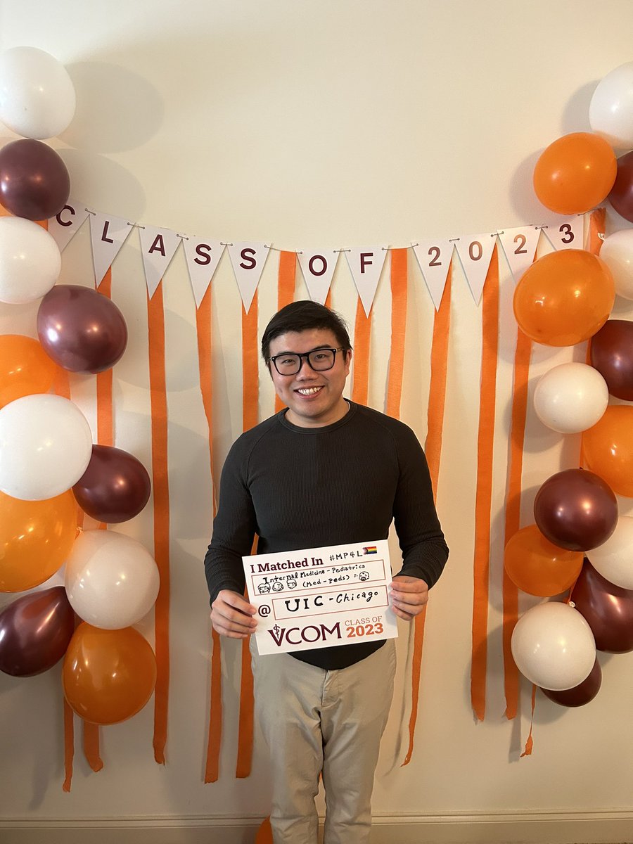 ChangXuMed's tweet photo. So very excited that I’m going to be in Chicago doing my Med-Peds residency with @uicmedpeds !!   ❤️🤍  #MP4L https://t.co/7zzwHfeM6m