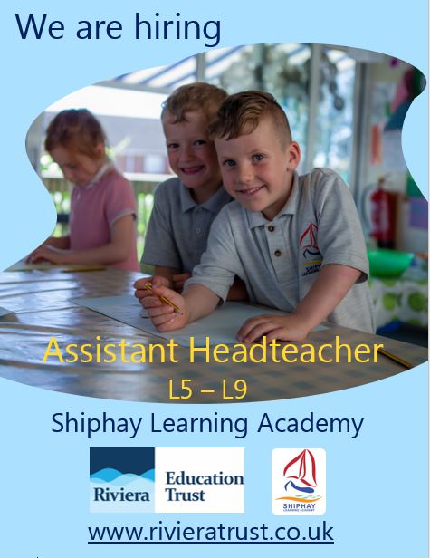 Shiphay Academy (@shiphayacademy) on Twitter photo Fantastic opportunity to join a highly-regarded school and Trust where you will make a difference. Find out more: rivieratrust.co.uk/assistant-head… <a href="/RivieraTrust/">Riviera Trust</a> Fantastic opportunity to join a highly-regarded school and Trust where you will make a difference. Find out more: rivieratrust.co.uk/assistant-head… <a href="/RivieraTrust/">Riviera Trust</a>