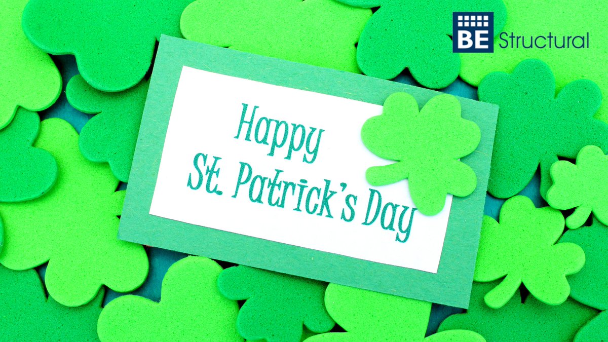From all of us here at BE Structural, Happy St. Patrick's Day!
bestructural.com
#bestructural #architizer #archdail #engineering #technology