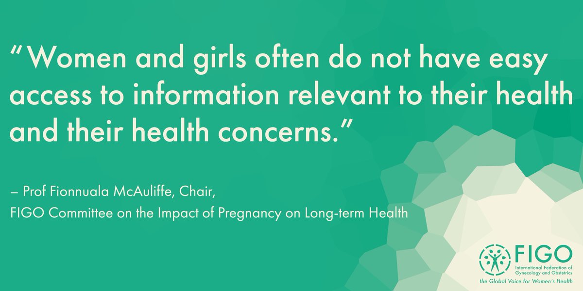FIGOHQ's tweet image. Women and girls need to have access to the knowledge and educational tools they need to make informed decisions about their health. #OBGYNs must empower women with  reliable sources of information.  @ProfFMcAuliffe 

💚 Read more: ow.ly/tr6F50NbNsk