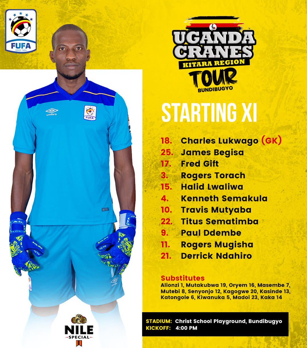 Kitara or Uganda Cranes today in Bundibugyo. #UgandaCranesRegionalTours