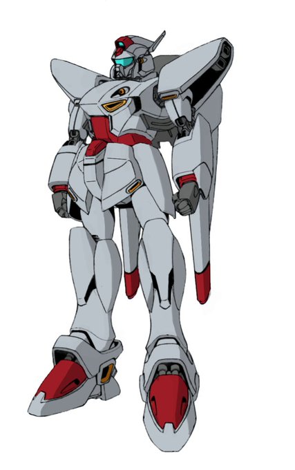 クロスボーンガンダムでF91は量産されていましたが「連邦の量産機ならこれくらいの感じで各部が簡略化されるかな?」的な感じのオリF91量産型です。#F91#ガンダム 