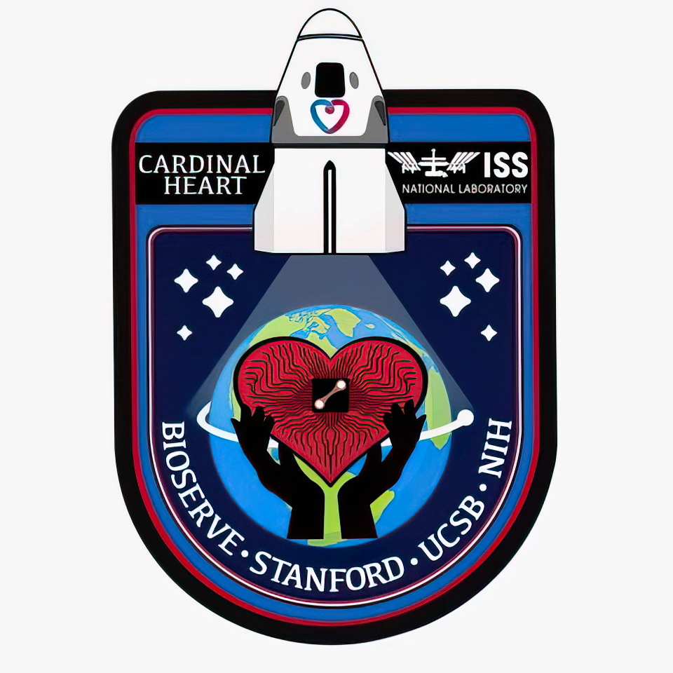 UrayV's tweet photo. Ещё эмблемы ПН с Dragon CRS-27: Cardinal Heart и ESA-Biofilms https://t.co/JNrroCdsf2
