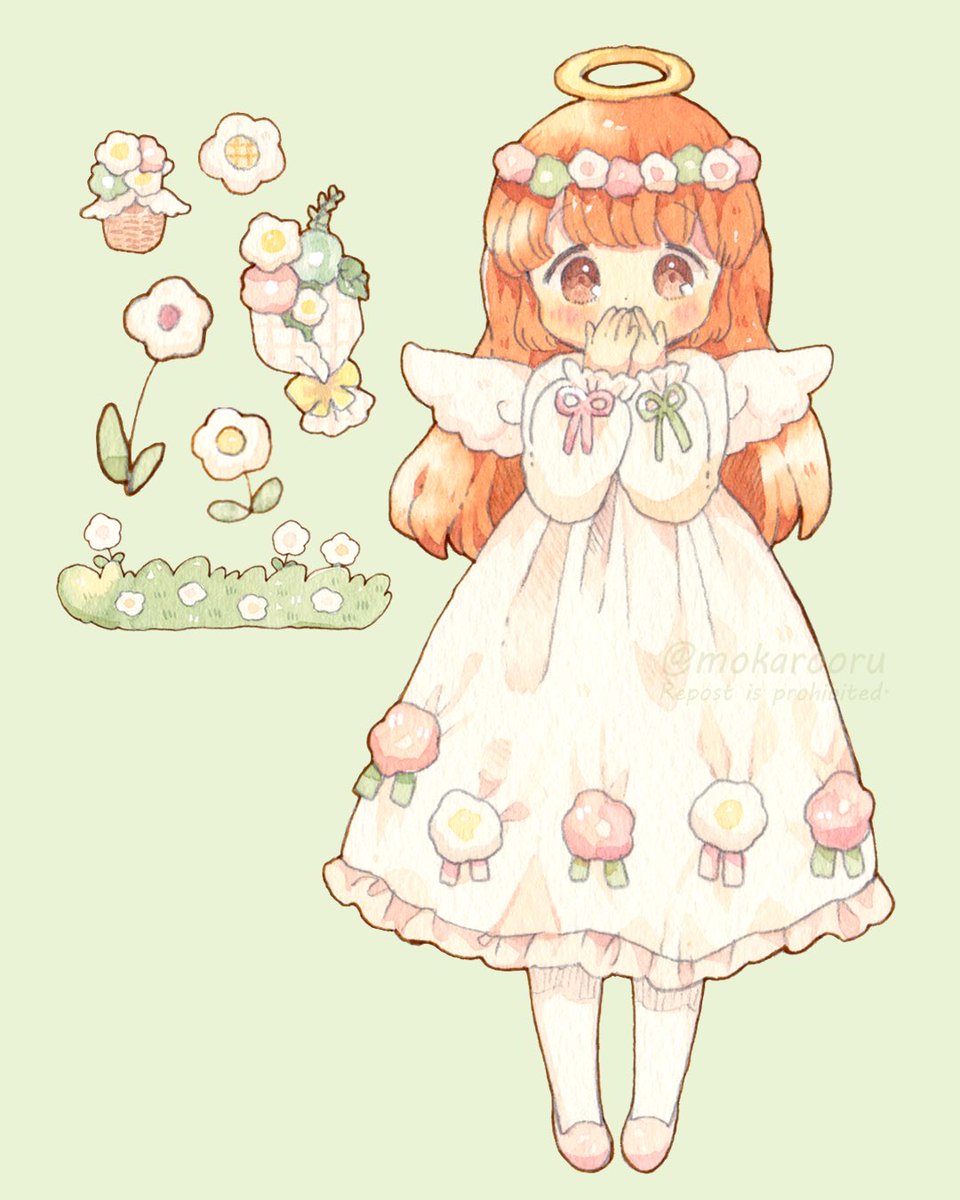 「 」|もかろーる🌷のイラスト