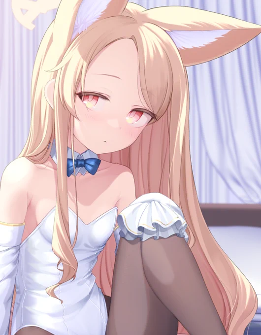 ブルアカバニー本用に描いてるセイアちゃん…!#ブルアカ 
