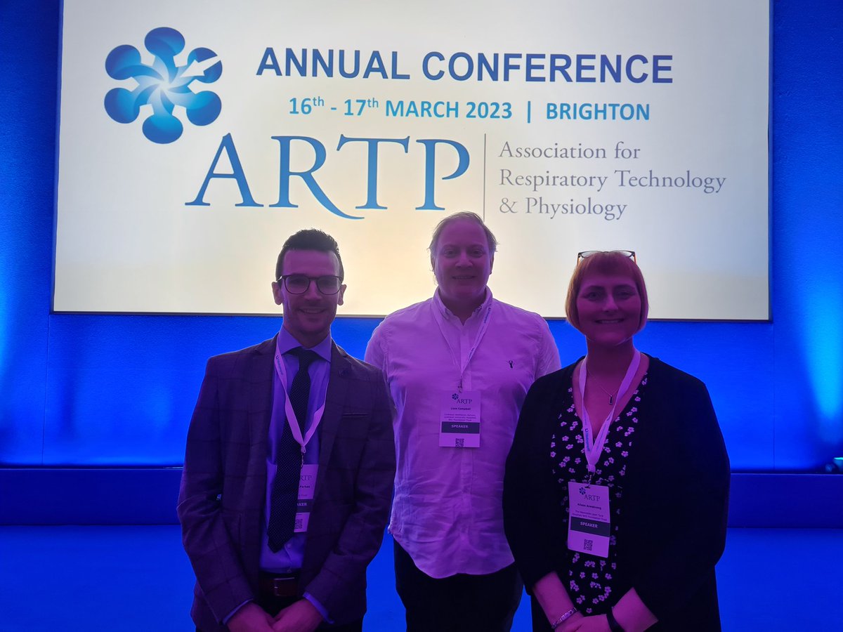 Alison Armstrong (@alisonarmstron) on Twitter photo Such a privilege to share the stage with these two experts today!
Particularly as it represents the #MDT approach to patients receiving home ventilation.
#nurse
#Physiotherapist
#physiologist
Thank you <a href="/ARTP_Chair/">ARTP Chair</a> for celebrating MDT care!
<a href="/resp_edward/">Edward Parkes</a>
<a href="/liam_campbell85/">Liam Campbell 🏳️🌈</a> Such a privilege to share the stage with these two experts today!
Particularly as it represents the #MDT approach to patients receiving home ventilation.
#nurse
#Physiotherapist
#physiologist
Thank you <a href="/ARTP_Chair/">ARTP Chair</a> for celebrating MDT care!
<a href="/resp_edward/">Edward Parkes</a>
<a href="/liam_campbell85/">Liam Campbell 🏳️🌈</a>