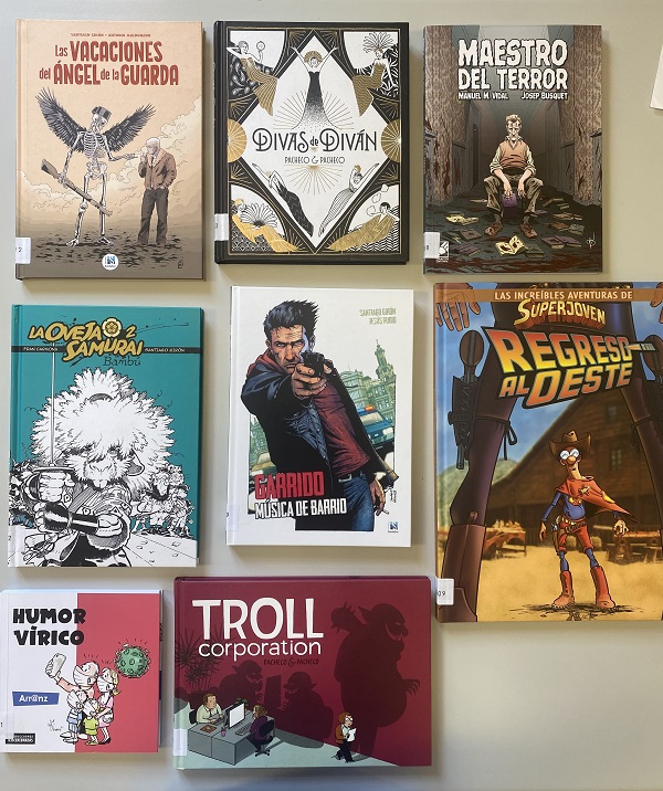Aprovechando que hoy 17 de marzo es el Día del Comic, nos gustaría dar a conocer la colección de cómics que tenemos en nuestra biblioteca. 📖

Os dejamos un enlace a nuestro catálogo con la bibliografía. ¡Os animamos a visitarnos!
app.dipalme.org/opac/abnetcl.e…