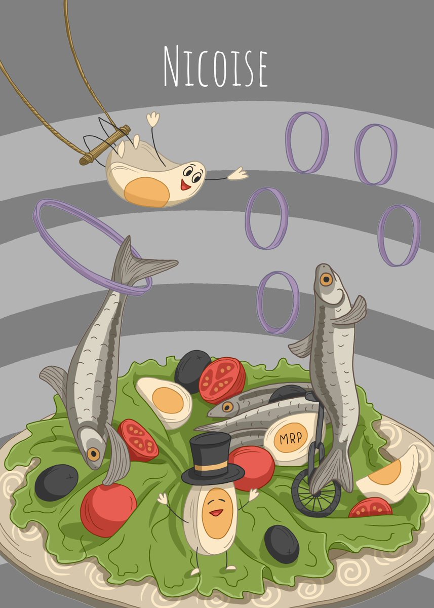cook_mrp's tweet photo. Nicoise is a French dish that consists of tomatoes, boiled eggs, olives and anchovies, dressed with olive oil.

#NFT #opensea #NFTs #NFTCommuntiy #nftart #cook_mrp https://t.co/dOjFfCpPGd