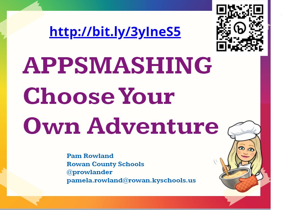 Appsmashing Adventures with the Kentucky Technology Standards was a blast!🚀🚀 Thanks for hanging out with me on Thursday afternoon. 🚀#KYSTE23  #rcLEAD