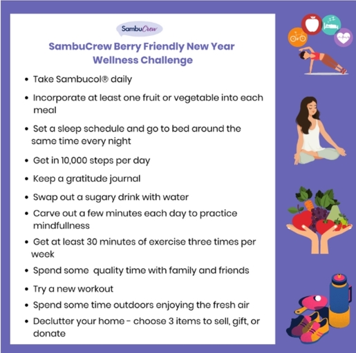 Haccoun1967's tweet photo. I'm making my health a priority with the Sambucrew New Year Wellness Challenge! Join me in the #SambuCrew community and receive a FREE 2-pack of Sambucol® Black Elderberry Syrup when you participate in your Welcome Mission! #ad https://t.co/mEOXYbjo9L https://t.co/O3ERCYEDlg
