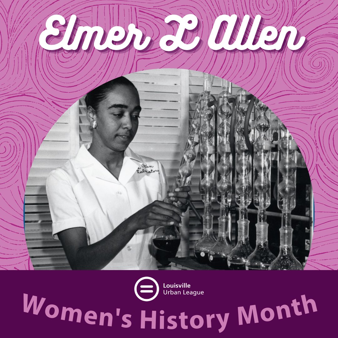 Celebrating Elmer Lucille Allen, who in 1966 became the first Black chemist at Brown-Forman, one of the largest in the spirit distillers.