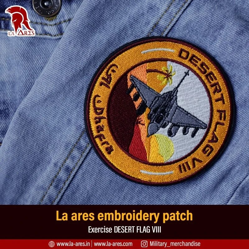 Laares1's tweet photo. LlLa Ares designer embroidered fabrics patches, wear our patches with simple four steps. Best idea as gift souvenir to your favorite aviation fan. The patch is Embroidered with Dessert Flag VIII jet is a perfect fit on the shoulder.
#laares #cobrawarrior23 #patches #patch https://t.co/ac2M4uucWB