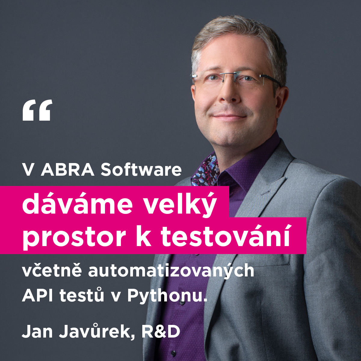 ABRASoftware's tweet photo. Pamatujete si ze školy ten pocit, kdy jste měli málo času na test a nestihli jste si ho zkontrolovat? Se stejným problémem se potýkají i vývojáři, když pracují ve firmě, která nedává dostatečný prostor k testování. U nás je to jinak. 
#erpsystem #abrasoftware #abrasoftwarejobs https://t.co/0HeAja8nsg