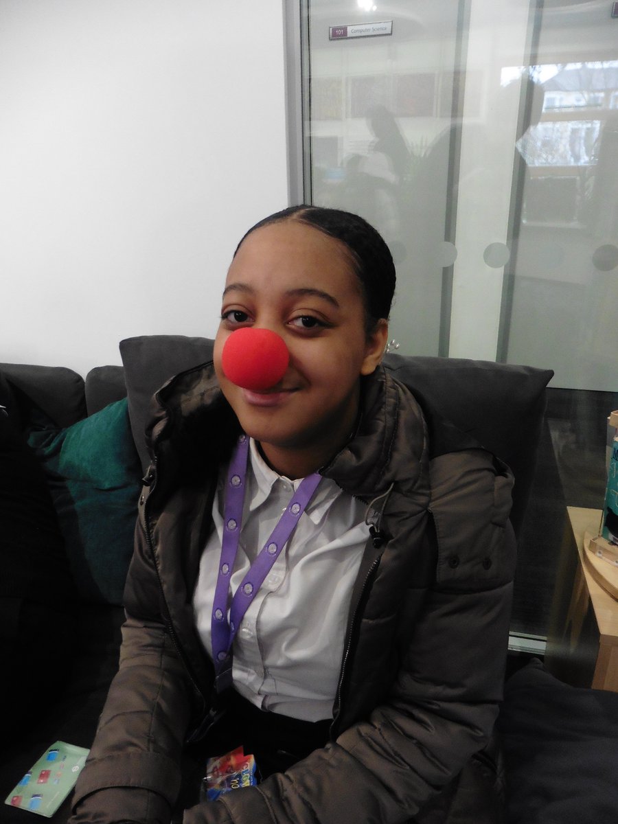 To celebrate and raise money for #RedNoseDay, our students have been purchasing red noses to wear to support the <a href="/comicrelief/">Comic Relief</a> Red Nose Day fundraiser! 🔴👏😊