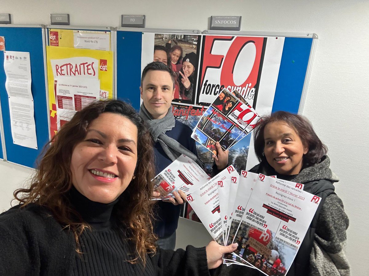 Rendez-vous le 23 mars à Lyon et partout en France ✌🏼#fo #democratie #vivre