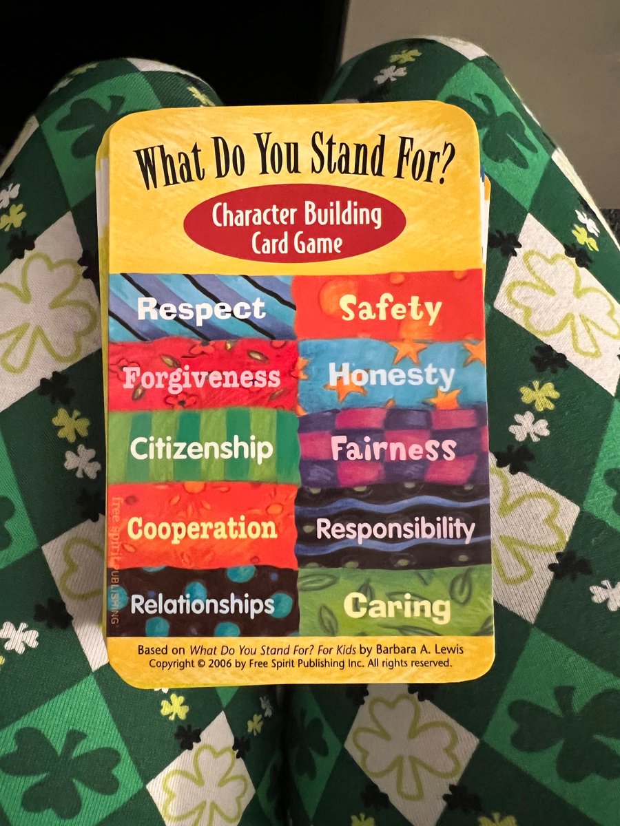Happy Friday! What do you stand for? #charactereducation #characterbuilding #character #educator #ourfcps #gbestrong @gbefcps @FCPSR5 @fcpsnews