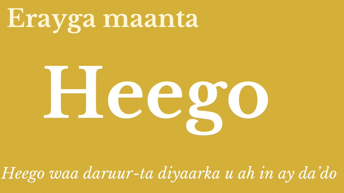 AnalystSomalia's tweet photo. Had aan sii fogayn waxad sugtaa, heego iyo roobe,

midda lagu hodmaa,waa Alloo 
#heego soo dira'e;

Nin helaa murtida kala hufee 
#heego iyo roob dheh;

Iga hooya caawaan murtaan, 
#heego dhacayaaye https://t.co/1ZpPvyhX5Z