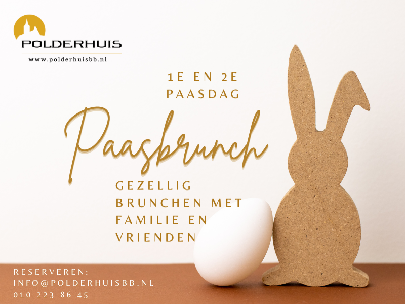 polderhuisbb's tweet photo. Al plannen met Pasen? Kom gezellig naar onze Paasbrunch! 
Voor slechts €27,50 p.p. worden jullie ontvangen met een kopje koffie of thee en genieten jullie van een uitgebreide #brunch!

#polderhuis #bergschenhoek #paasbrunch #pasen #lansingerland https://t.co/sCCliuCK3b