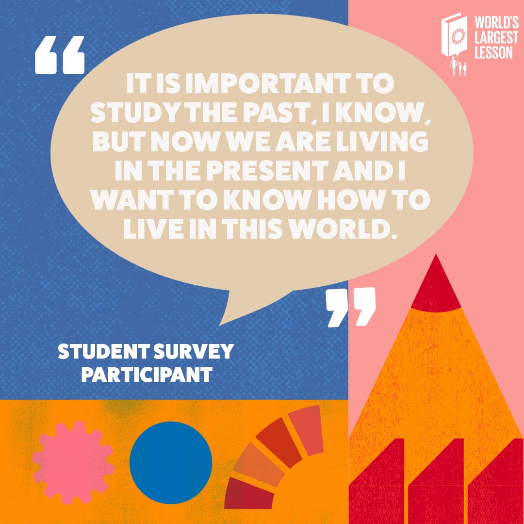 SalzburgGlobal's tweet photo. 💥@TheWorldsLesson  #TransformingEducation Survey Report is out!💥

🧑‍🎓 37,000 students 
🌏150 countries
💡25,000 ideas

🔗 Find out more: https://t.co/lo5hoPfvqs 
 
#TheWorldsLesson #StudentVoice #TransformingEducation
#SDG4 #SGSedu https://t.co/15Z2WMXxm3