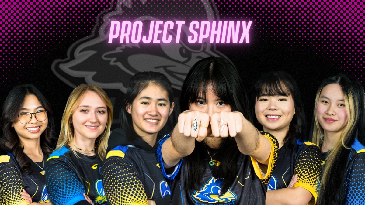 bluehenesports's tweet photo. Late last night, history was made as our new Project Sphinx Valorant team not only took to competition for the first time, but brought home a win against Grand Canyon University.  Congratulations on a fantastic start! https://t.co/cYaSZrO5Ie
