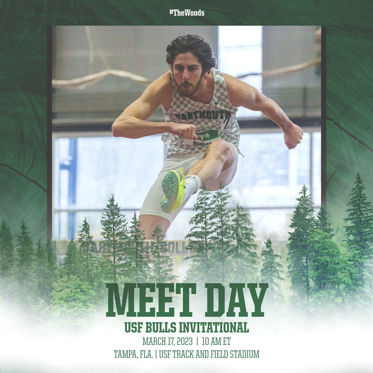 DartmouthTFXC's tweet photo. ＭＥＥＴ ＤＡＹ！！🌲

Outdoor Track is BACK and the Big Green have traveled down to South Florida to start the season in some sunshine! 

Follow along the Day 1 results at https://t.co/TAVFUa9Iy5! 

#TheWoods #GoBigGreen https://t.co/37vBmsBp01