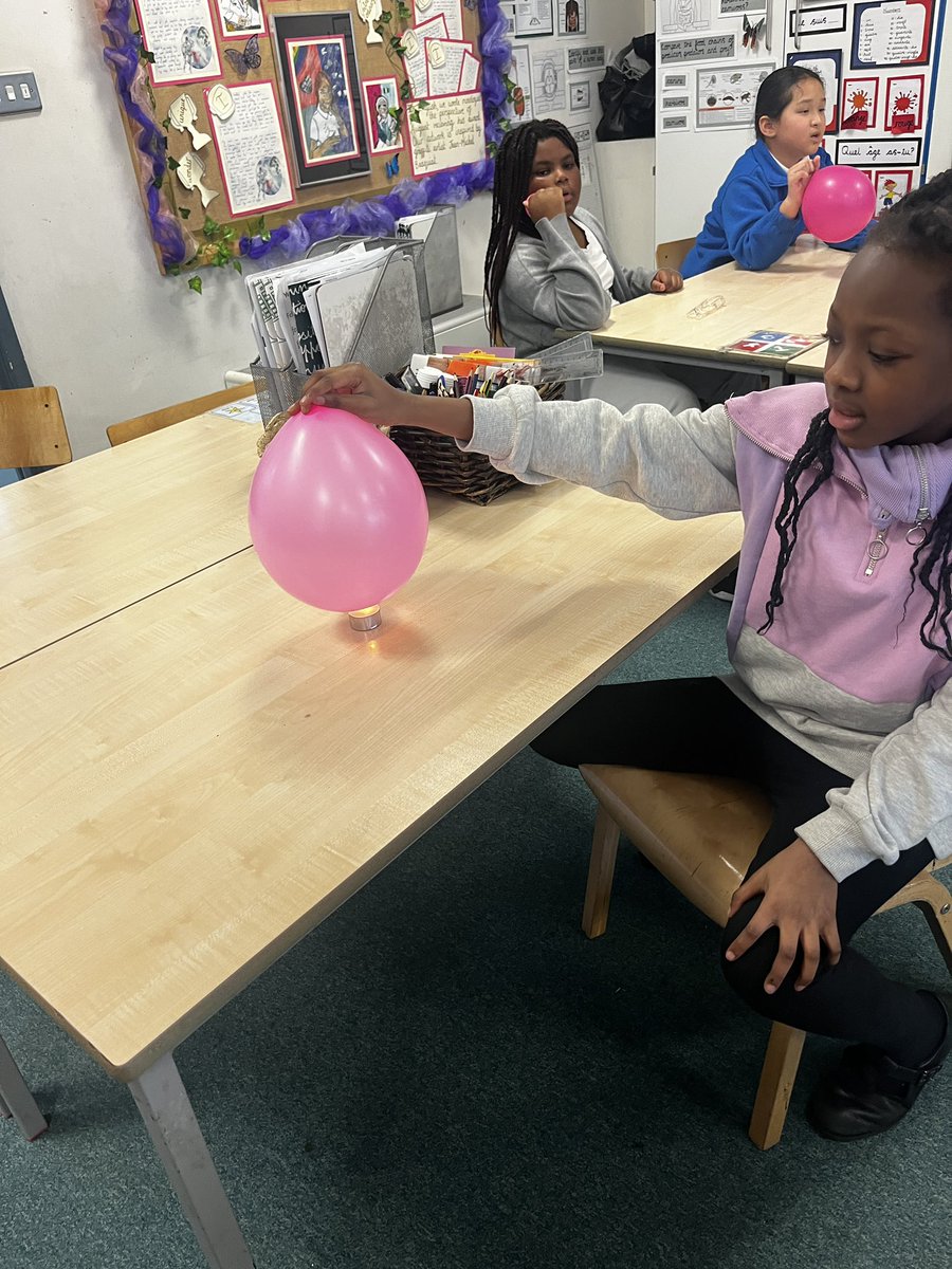 Ending British Science Week with a bang...literally! We made invincible balloons by filling them with water. We had to make sure we held the balloon just right over the candle, otherwise it popped and we got soaked! <a href="/ScienceFoxfield/">science<a href="/foxfield/">FoxfieldPrimary</a></a> @foxfield
