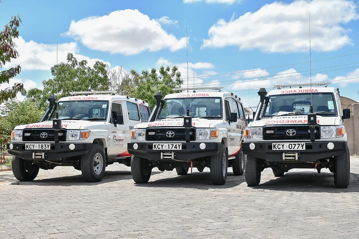 Gov. Nathif J. Adam, EGH (@nathif_j_adam) on Twitter photo Delighted to launch today our 24-hour Ground Ambulance Service in partnership with <a href="/EMS_Kenya/">E-PLUS MEDICAL SERVICES</a>. Time is of the utmost importance when it comes to medical emergencies & given we now have these ambulances, I assure the residents of Garissa that they will recieve good emergency care. Delighted to launch today our 24-hour Ground Ambulance Service in partnership with <a href="/EMS_Kenya/">E-PLUS MEDICAL SERVICES</a>. Time is of the utmost importance when it comes to medical emergencies & given we now have these ambulances, I assure the residents of Garissa that they will recieve good emergency care.