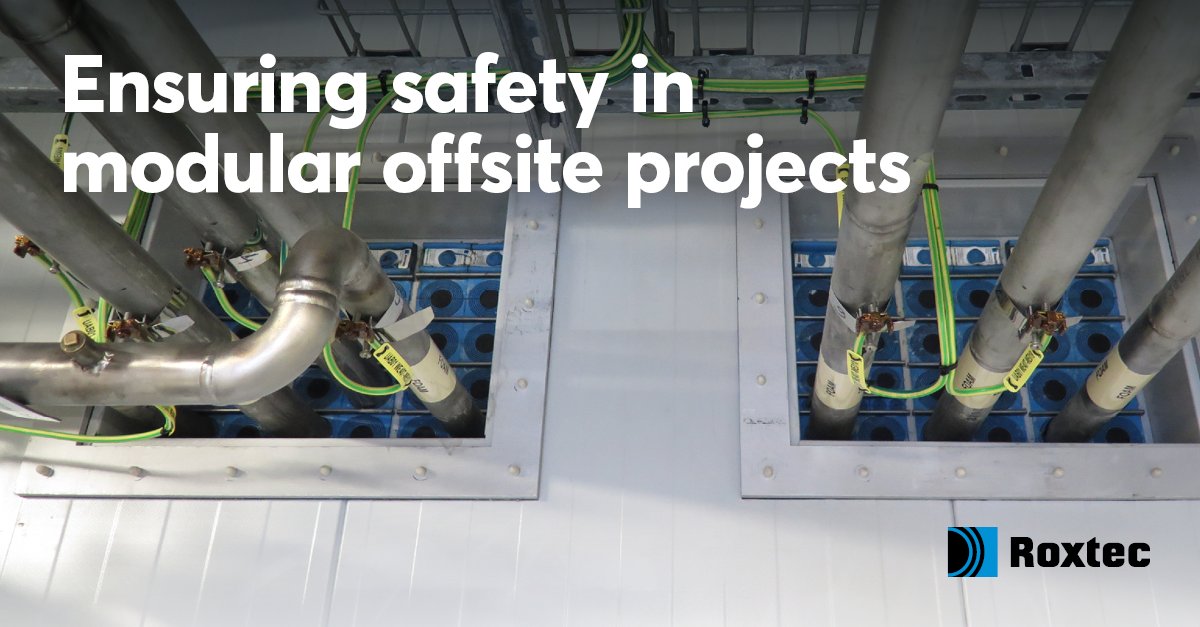 [New case study] Learn how to combine fire resistant walls and seals. The Roxtec and InterDam cooperation simplifies certification of modular offsite constructions. bit.ly/3YPoVry #modular #modularconstruction
