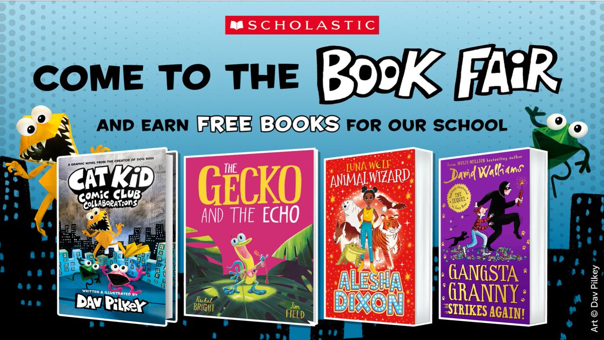 TJPrimary's tweet photo. Hooray! It’s Book Fair day! Today our book fair arrives and will be set up ready to open on Monday 20th March after school in the Infant Hall until Thursday 23rd. See you there! #TJEnglish #childrensbook @scholasticuk @Scholastic https://t.co/fIxaMEXbf0