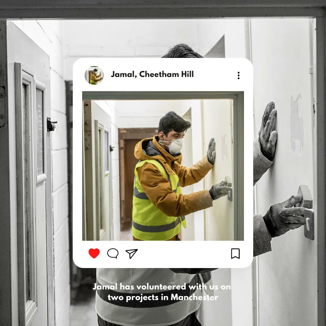 VIYproject's tweet photo. Jamal's now volunteered on two projects in and around #Manchester, thanks to our regional approach working on programmes in our hub areas. Super keen, hardworking and enthusiastic for all tasks he completed, here's what his teacher told us @TogetherTrust
#SomethingConstructive https://t.co/nZgv4iuTI6