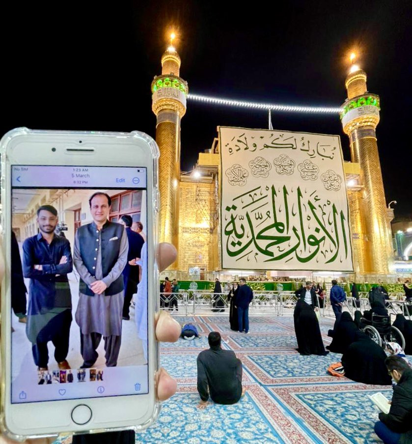 GhousMemon_'s tweet photo. کوئی نبی نہیں ہے میرے حضرت محمد مصطفیٰ ﷺ کے بعد،

شیرِ خُدا نہیں ہے کوئی مرتضیٰ کے بعد

ایسی پڑھی نماز تو تیروں کی چھاؤں میں،

ایسی نہ ہوئی پھر نماز کربلا کے بعد🙏

جانم فدائے حیدری یا علی ع❤️

روضہ حضرت علی المرتضیٰ كَرَّمَاللهُ تَعَالىٰ وَجْهَهُ الْكَرِيْم
نجف عراق۔ https://t.co/OJn8sxuSko