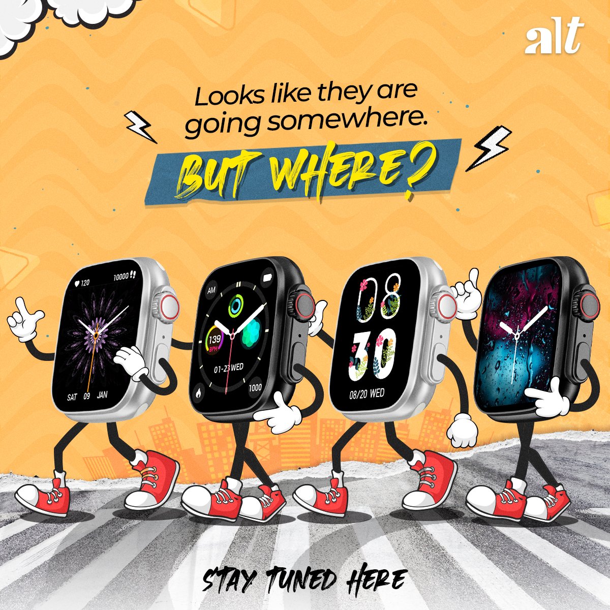 Uh oh! Something's brewing up!
Are you able to keep your excitement in check? Because we sure can't! 😀
Stay tuned for what's coming next.

#smartwatches #smartgadgets #smartwatchindia #smartwatch #wearables #techgadgets #watchfaces #inbuitgames #healthmonitors #sportsmodes