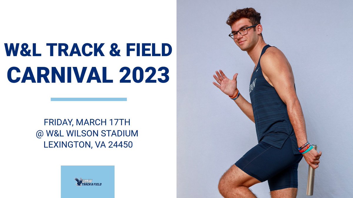 First day of the Washington &amp; Lee Track and Field Carnival! Field events start at 11 and running events start at 4! Links to live video and results can be found in our bio

#umwxctf #getdirtygowash #umwathletics #marywash