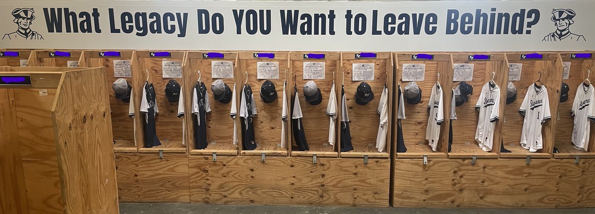 R_HHSbaseball's tweet photo. What legacy do you want to leave behind? We know this is only a small part of the Statesmen Baseball legacy but want our guys to understand what an honor it is to wear the same # as some who paved the way. Big shoutout to @BillyCat18 and others who helped research this project! https://t.co/1oqcutg77k