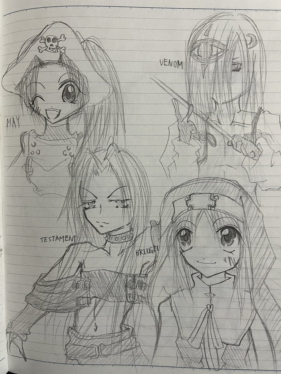 高校生ん時だ、ギルティめちゃハマってたとき 