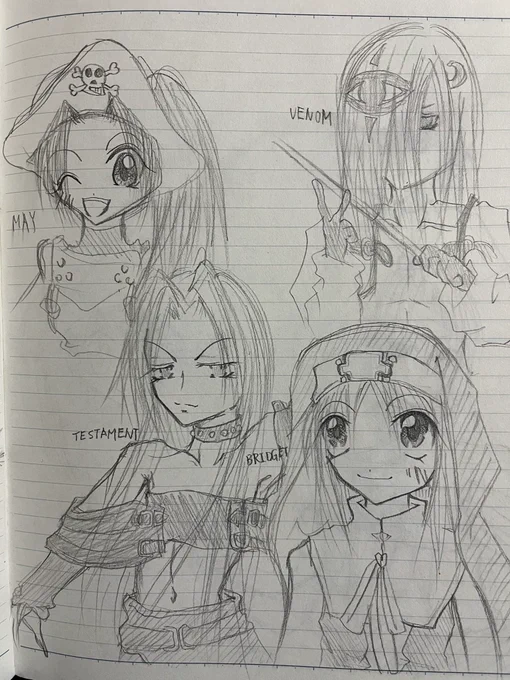 高校生ん時だ、ギルティめちゃハマってたとき 