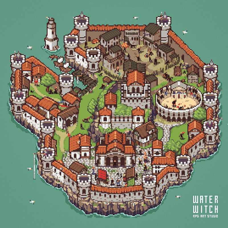 Water Witch ✨Pixel artist / art director tweet media