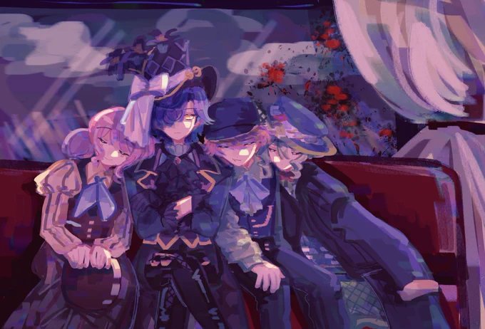 train murder mystery au (original by )#prsk_FA 