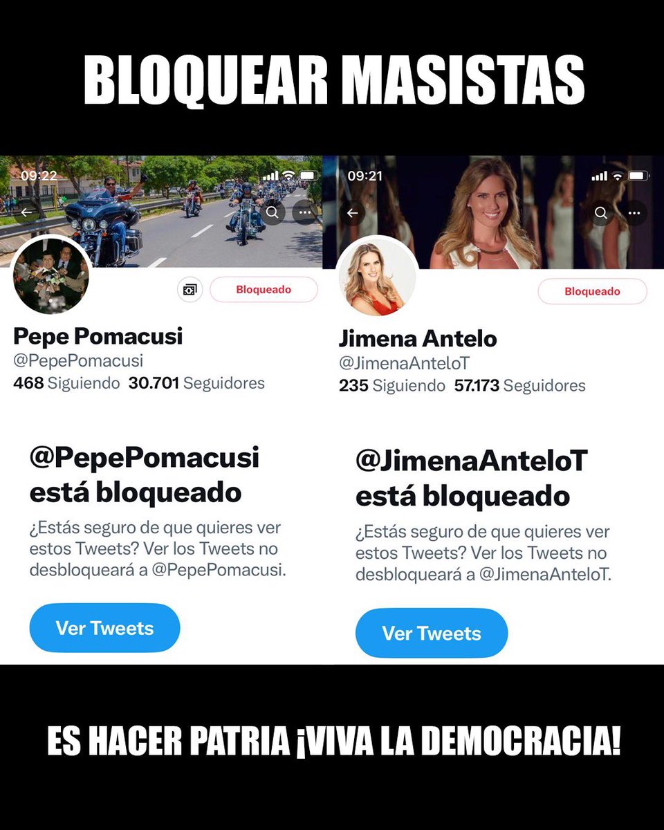 lemavirginio's tweet photo. Vamos a sacarle el maquillaje a los masistas.
Vamos a descubrirles la cara.
Basta de usar el periodismo para ayudar a la dictadura.
Esto es:
dictadura Vs. democracia.
#Robacusi https://t.co/CXf8fd7d5B