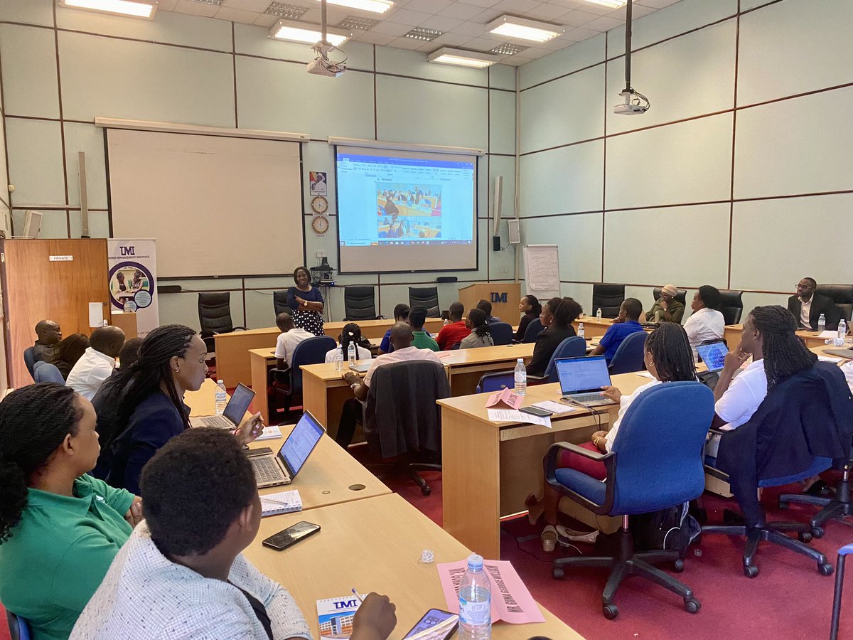 UMIUganda's tweet photo. Electricity Regulatory Authority (ERA) staff have completed a three day training in Report writing at UMI today. https://t.co/LvpQSOK0UK