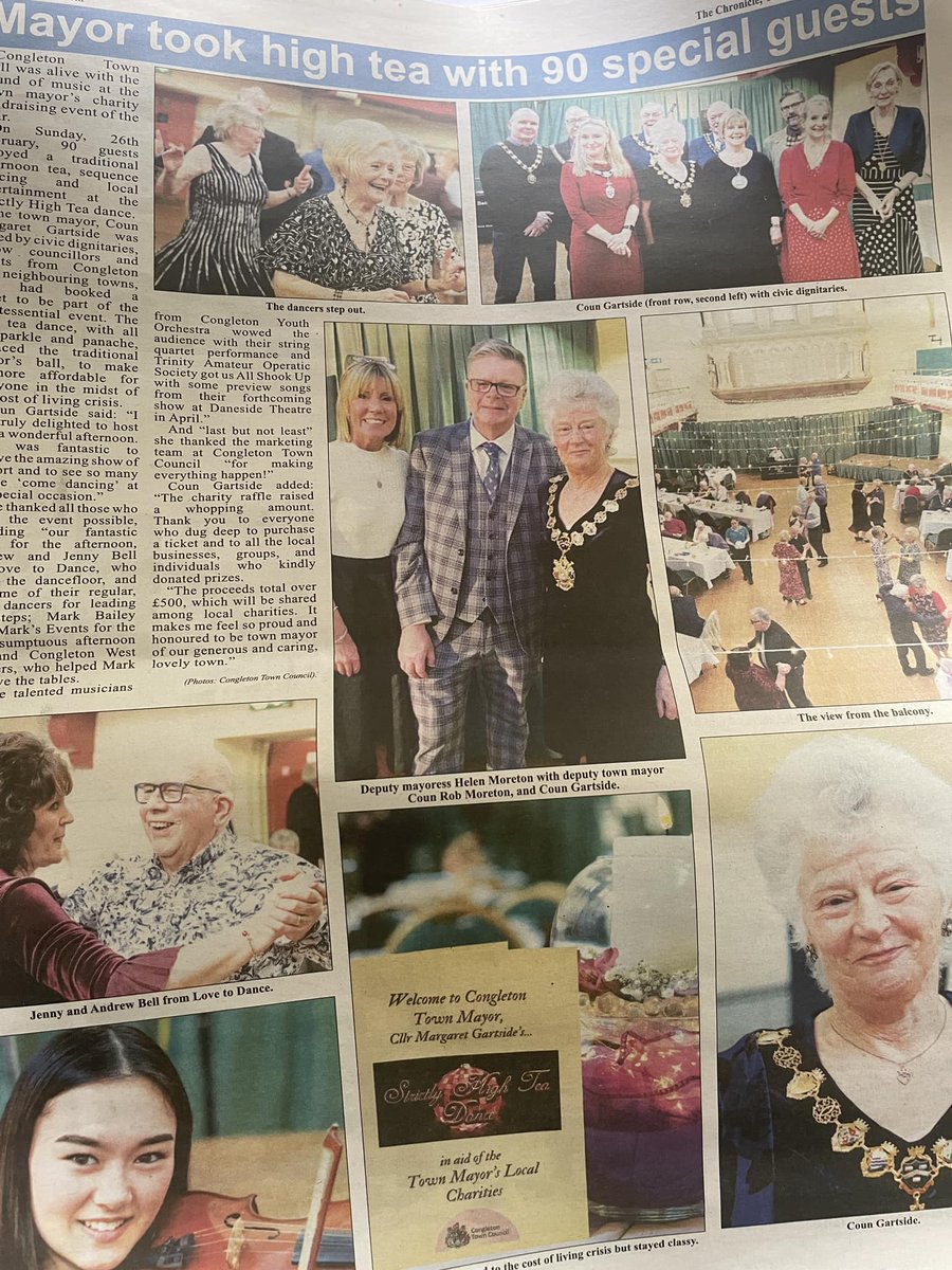 Full page of my photos from Congleton Lord Mayors Tea Dance <a href="/CongletonTown/">CongletonTownCouncil</a> <a href="/CongletonChron/">Congleton Chronicle</a>