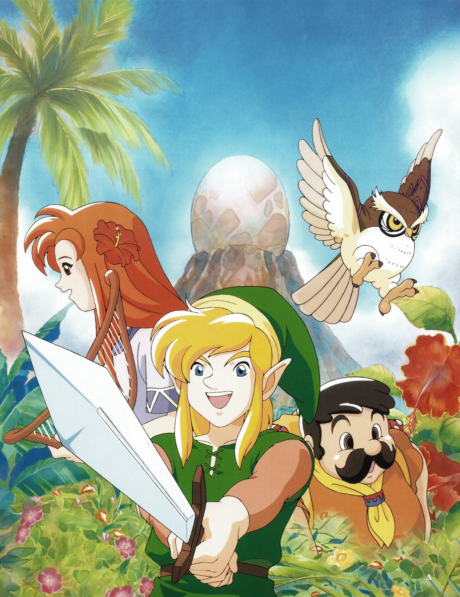 VideoGameArt&Tidbits on Twitter "The Legend of Zelda Link’s Awakening