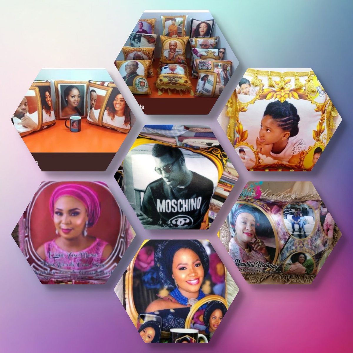 Dovelay22's tweet photo. Still in the business of beautiful customized Throw Pillows, mugs, wall clocks, Stamp Albums and Fruit treats. Kindly send DM, let's talk and pls retweet too. Thank you🙏 https://t.co/lg2QzJH83E